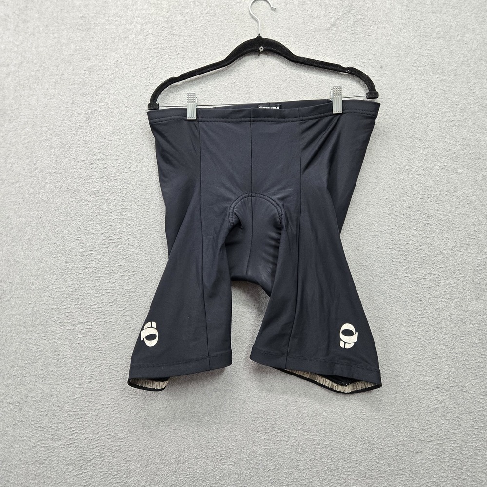 Pearl Izumi Women Shorts X-LARGE Black Padded Cycling Logo 10"